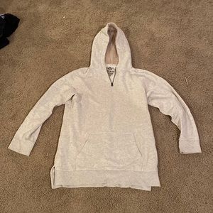 American Rag zip hoodie with fur hood